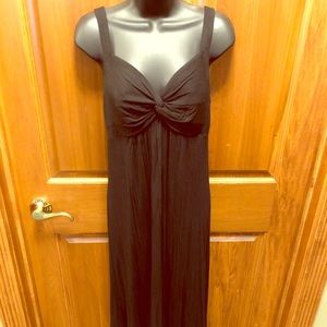 Long black maxi dress